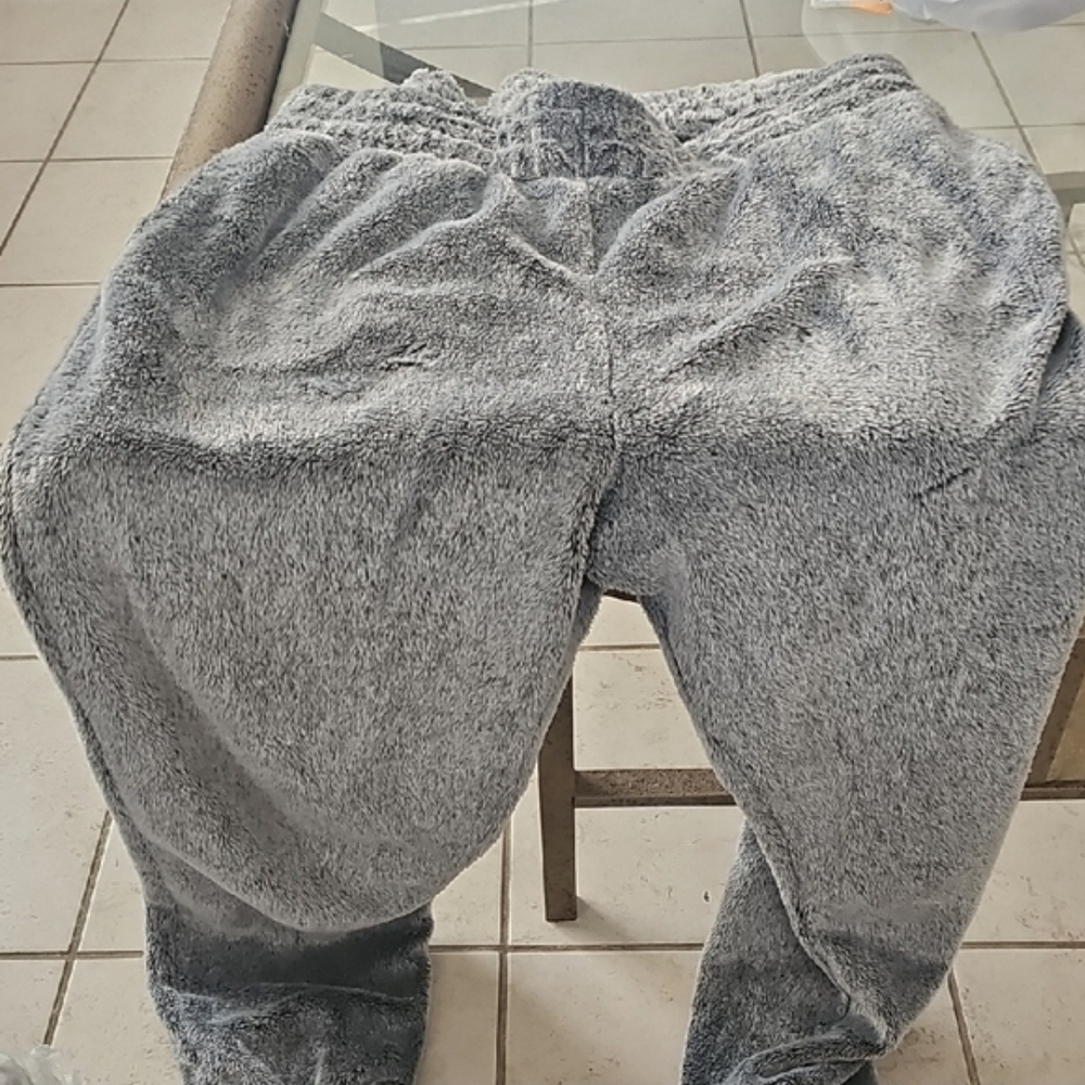 No Boundaries Gray Fleece Pajama Pants